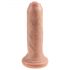 King Cock 6 - realistični dildo (15 cm) - naravna