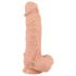 realistixxx Velikan XXL - realistični dildo (32 cm) - naraven