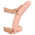 Realistixxx Velikan 3XL - realistično dildo (42 cm) - naravno