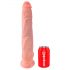 King Cock 14 testisov velik dildo (35 cm) - naravni