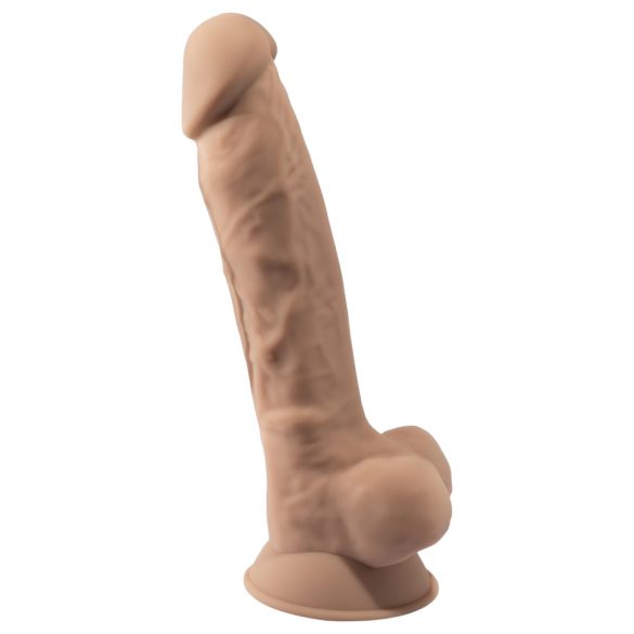 Silexd 7 - Dildo s priseskom - 17,5cm (naravno)