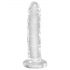 King Cock Clear 6 - lepljivi dildo (15 cm)