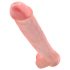 King Cock 15 - prisesek dildó s testisi (38 cm) - naraven