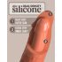 King Cock Elite 6 - pripenjalni, realistični dildo (15 cm) - temen