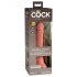 King Cock Elite 7- pripenjalni, realistični dildo (18 cm) - naravni