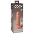 King Cock Elite 6 - pripenjalni, realistični dildo (15 cm) - naravni