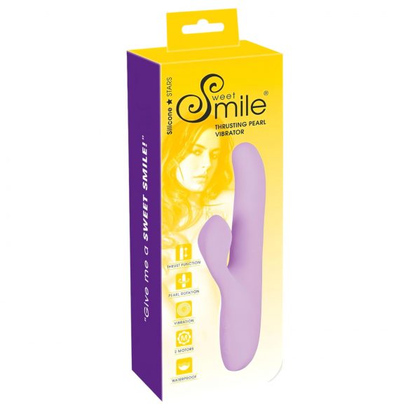 SMILE Thrusting - brezžični, rotacijski vibrator za potiskanje (vijolična)