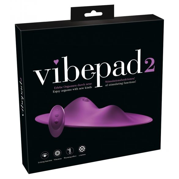 VibePad 2 - blazina vibrator za lizanje (vijolična)