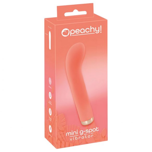 You2Toys - peachy! mini vibrator za G-točko z možnostjo ponovnega polnjenja (breskev)