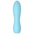 Cuties Mini 3 – akumulatorski, vodoodporni, nagubani vibrator (turkizen)