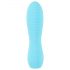 Cuties Mini 3 – akumulatorski, vodoodporni, nagubani vibrator (turkizen)