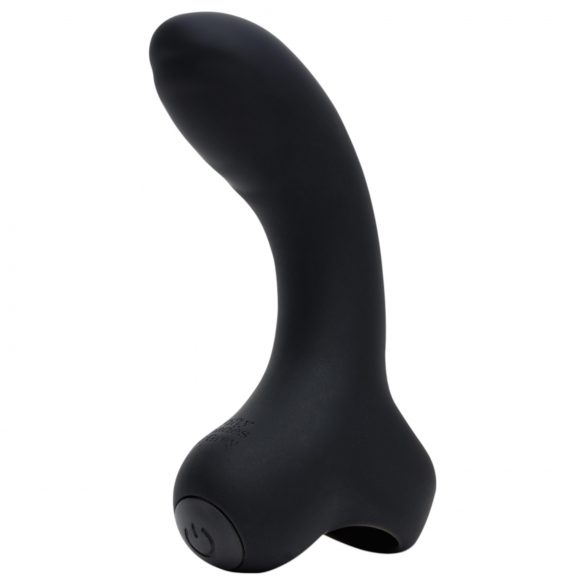 Petdeset odtenkov sive Sensation - akumulatorski G-točka vibrator (črn)