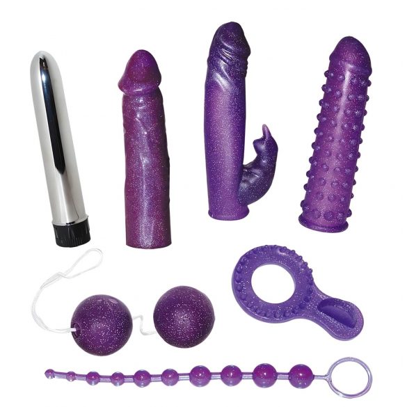 You2Toys - Bleščeči - vibrator set (7 delni)