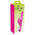 SMILE Pearly Rabbit - vibrator z bisernimi kroglicami (roza)