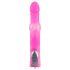 SMILE Pearly Rabbit - vibrator z bisernimi kroglicami (roza)