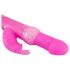 SMILE Pearly Rabbit - vibrator z bisernimi kroglicami (roza)