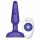 b-Vibe trio - 3-motorski analni vibrator (vijoličen)