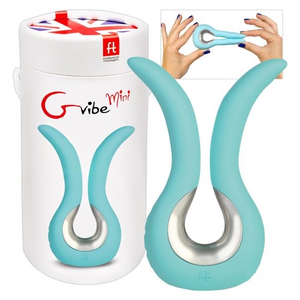 G-vibe Mini - USB silikonski vibrator (meta)