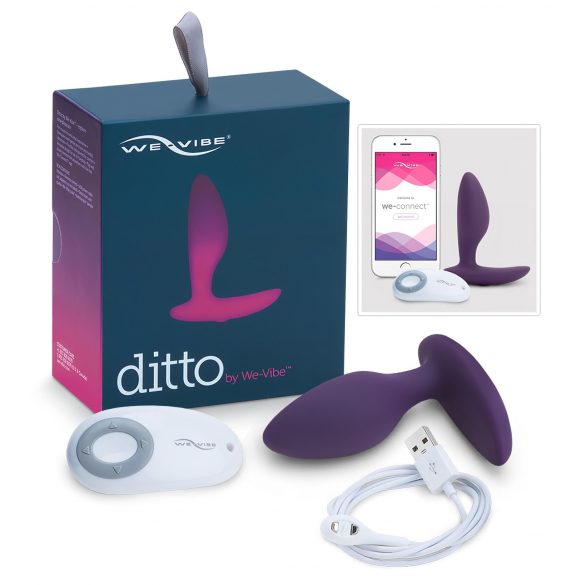 We-Vibe Ditto - polnilni analni vibrator (vijoličen)