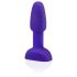 b-Vibe Rimming - rotacijski analni vibrator z biseri (vijoličen)