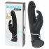 Happyrabbit Realistic - vodoodporen vibrator s stimulatorjem za klitoris