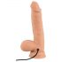 Realistixxx Torero - polnilni, vrtljivi vibrator s priseskom (22 cm)