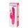 Happyrabbit Curve Slim - vodoodporen vibrator s paličico za polnjenje (roza)