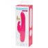 Happyrabbit Curve Slim - vodoodporen vibrator s paličico za polnjenje (roza)