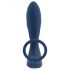 You2Toys - Vtič za prostato - radijsko voden analni vibrator z obročkom za penis (modri)