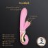 G-Vibe GRabbit - akumulatorski, 3-motorni G-točka vibrator (roza)