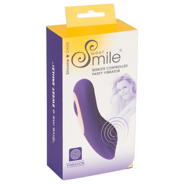 SMILE Panty - radijski klitorisni vibrator z možnostjo polnjenja (vijolična)