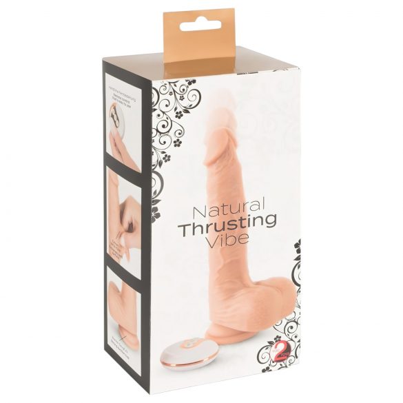 You2Toys - Natural - potisni vibrator (naraven)