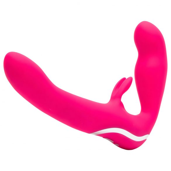 Happyrabbit Strapless - vibrator brez naramnic (roza)