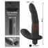 Rebel Naughty Finger - vibrator za prostato (črna)