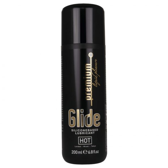 HOT Premium Glide - silikonski lubrikant (200 ml)