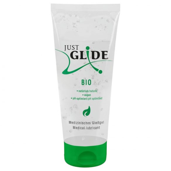 Just Glide Bio - veganski lubrikant na vodni osnovi (200ml)