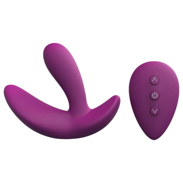 Cotoxo Saddle - polnilni prostatični vibrator z daljinskim upravljalnikom (vijoličast)