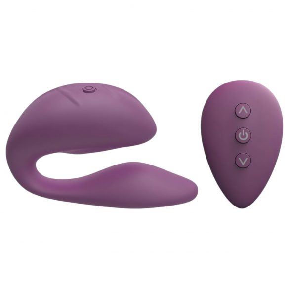 Cotoxo Cupid 2 - brezžični polnilni vibrator za pare (vijoličen)