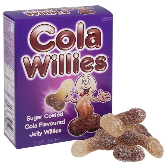 Sladkor iz žvečilnih gumijev Cola - penis (120g)