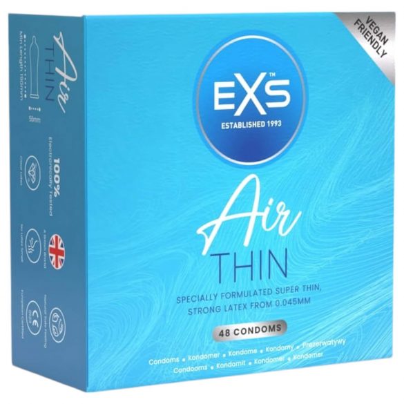 EXS Air Thin - kondom iz lateksa (48 kosov)