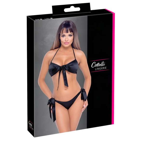 Cottelli - bikini modrček set (črna)