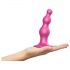 Strap-on-me Beads S - strap-on dildo z biseri (roza)