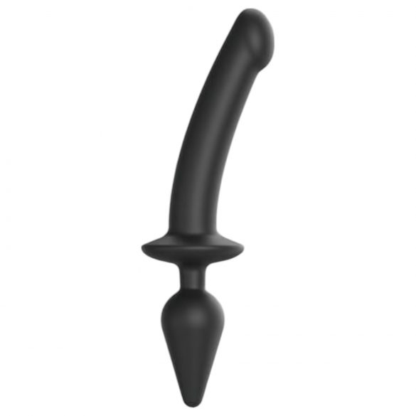 Strap-on-me Swith Semi-Realistic XXL - 2v1 dildo (črna)