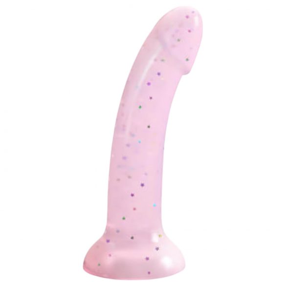 Dildolls Starlight - dildo v obliki zvezde z nogami (roza)