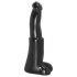 AnimHole Bull - bikov dildo penis - 25 cm (črna)