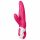 Satisfyer Mr. Rabbit - vodoodporni vibrator s stimulatorjem klitorisa (roza)