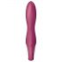 Satisfyer Heated Affair - grelni vibrator z nastavkom za klitoris (rdeč)