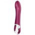 Satisfyer Big Heat - akumulatorski, grelni vibrator za točko G (rdeč)