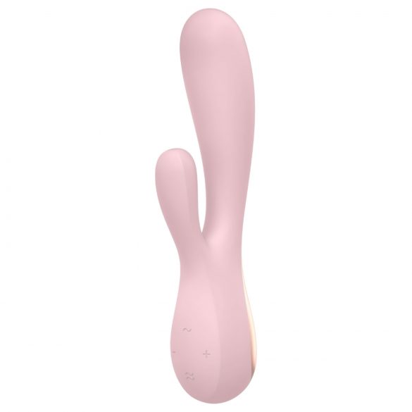 Satisfyer Mono Flex - pametni vodoodporni vibrator (svetlo roza)