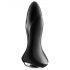 Satisfyer Rotator Plug 1 - biserni analni vibrator (črn)